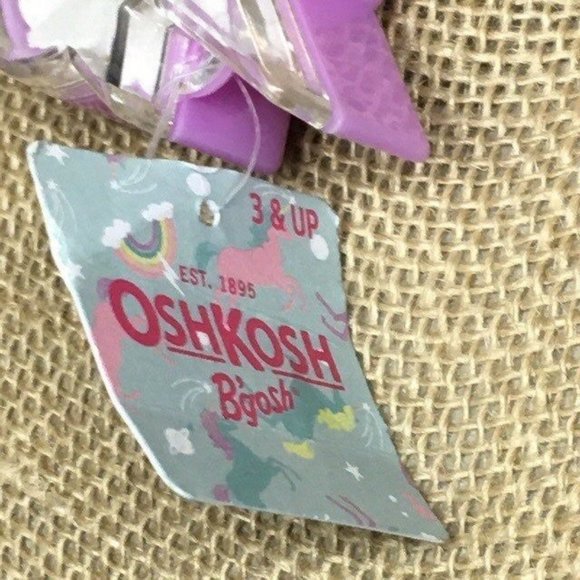 OshKosh Bgosh Ring Lot Adjustable Bling Unicorn Girls Size 5 Crown Heart Barbie - Picture 3 of 3